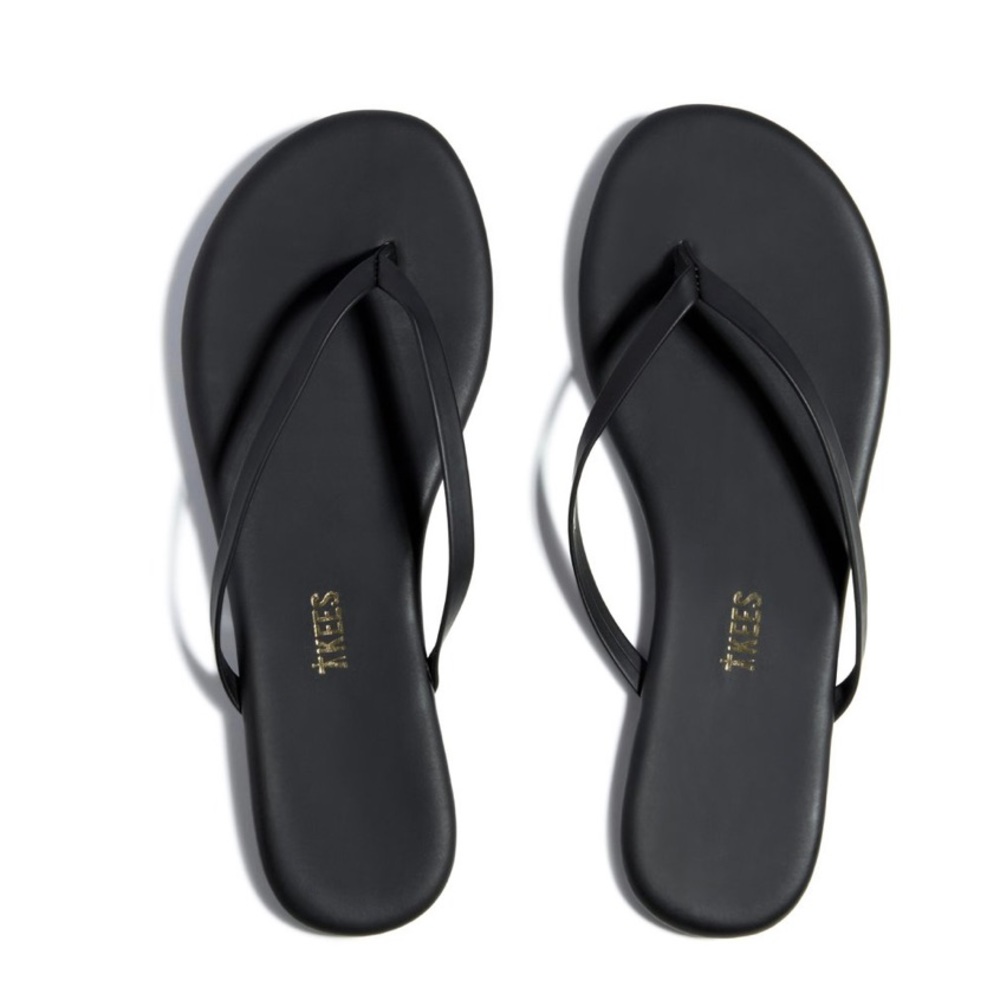 Tkees- Lily Vegan Black Sandals